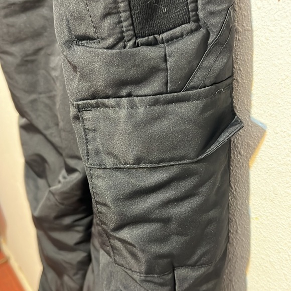 Polar Edge Youth Black Winter Snow Ski Bib Size XS 6/7 - Picture 8 of 16